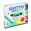 ROTULADOR GIOTTO TURBO MAXI 12 COLORES