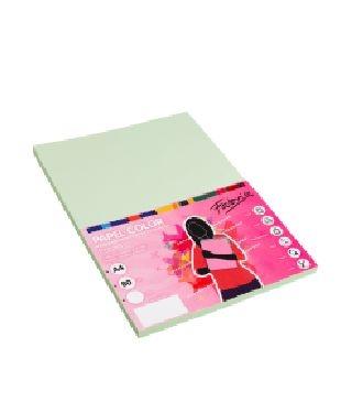 PAPEL DINA4 80GR PAQ100 VERDE CLARO