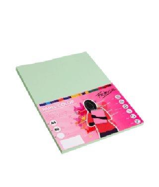 PAPEL DINA4 80GR PAQ100 VERDE