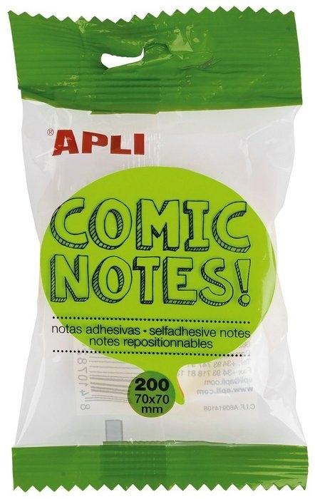 NOTAS ADHESIVAS APLI 70X70 COMIC