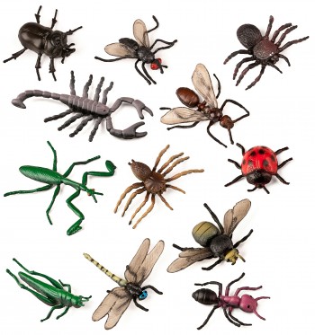 ANIMALES INSECTOS 12 UDS