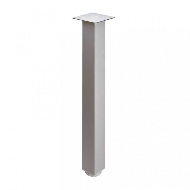 PATA CUADRADA  MBEL AUXILIAR PLATA