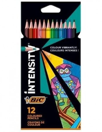 LAPIZ BIC INTENSIY 12 COLORES