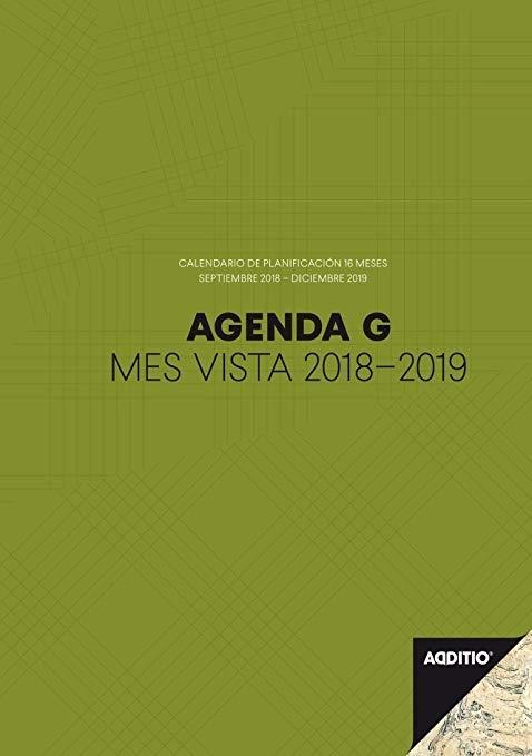CUADERNO PROFESOR ADDITIO AGENDA G MES VISTA