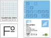 RECAMBIO MULTIFIN FOLIO 100H CUADRO