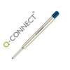 RECAMBIO BOLIGRAFO Q-CONNECT TIPO PARKER INOXCROM AZUL