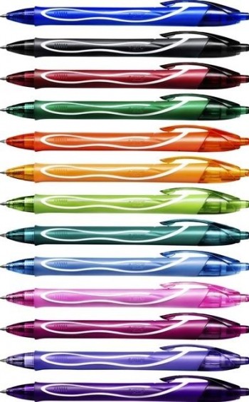 BOLIGRAFO BIC GEL GELOCITY RETRACTIL QUICK&DRY COLORES SURTIDOS