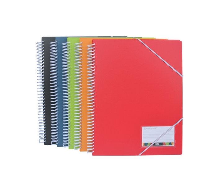 CARPETA DINA4 20FUNDAS ESPIRAL 360º VITAL FRAGA