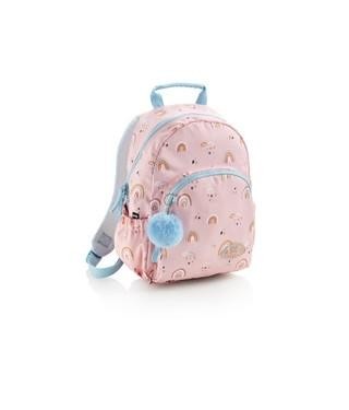 MOCHILA MR DOBLE LONDON RAINBOW ROSA