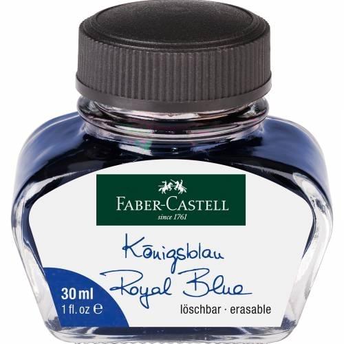 PLUMA TINTERO FABER CASTELL 30ML AZUL