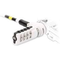 CANDADO CABLE RETRACTIL 1.80 PORTATIL
