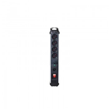 CABLE REGLETA  ALUMINIO 4SALIDAS  1,5Mtrs CON PROTECCION