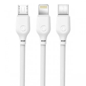 CABLE 3EN1COMPATIBLE LIGHTINING MICRO Y TIPOC