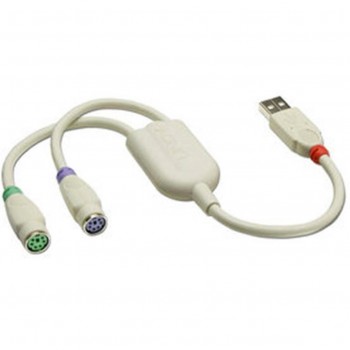 CABLE ADAPTADOR USB/PARA TECLADO Y RATON  ACTIVO