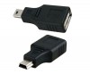 CABLE ADPTADOR  MINI USB MACHO A HEMBRA OTG