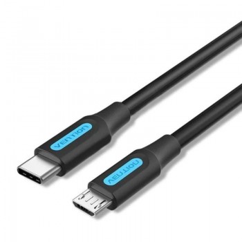 CABLE USB TIPO-C MACHO A MICRO USB MACHO 50CM