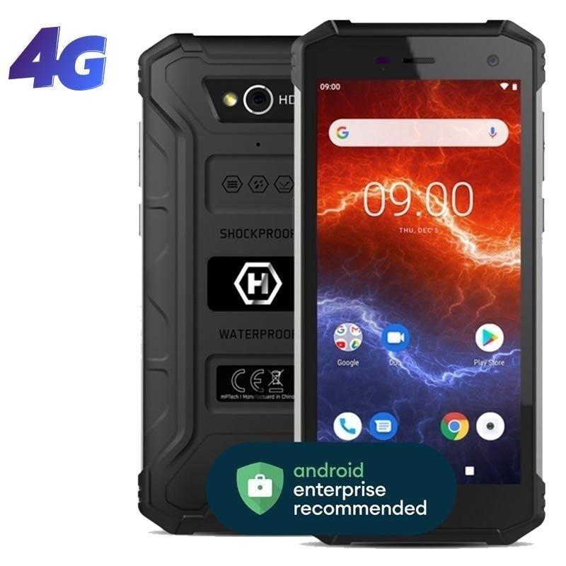 TELEFONO RUGERIZADO HAMMER ENERGY 2 3GB 5,5" NEGRO PLATA