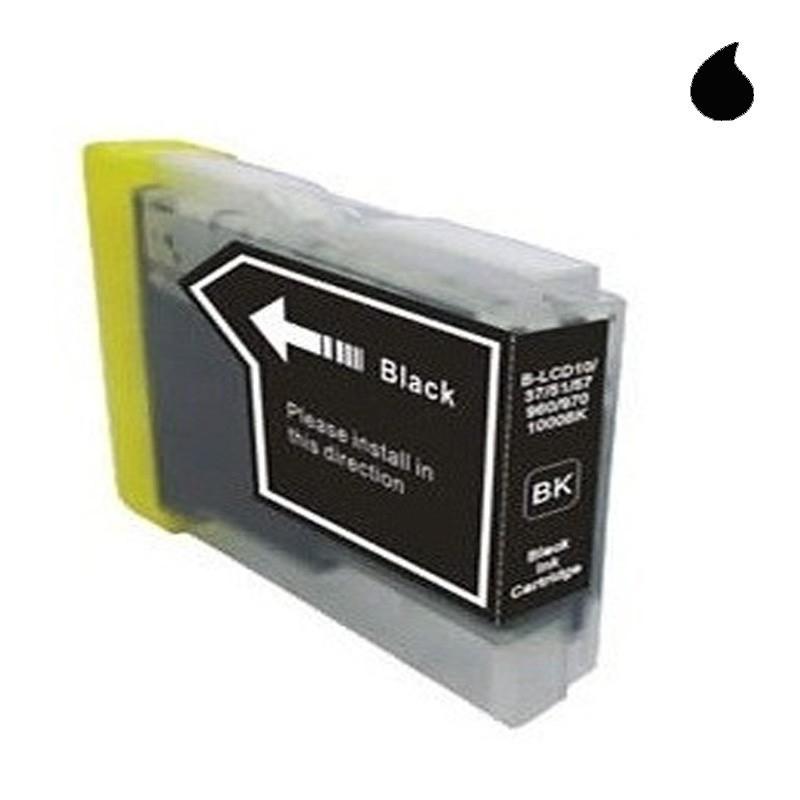 BROTHER CARTUCHO COMPATIBLE LC970/LC1000BK NEGRO