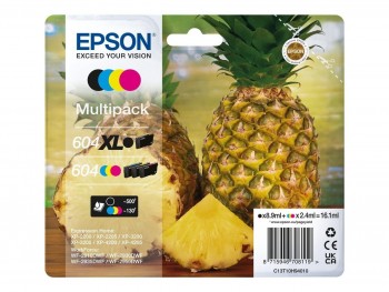 EPSON CARTUCHO ORIGINAL  MULTIPACK 604XL 8,9ML 2,4ML