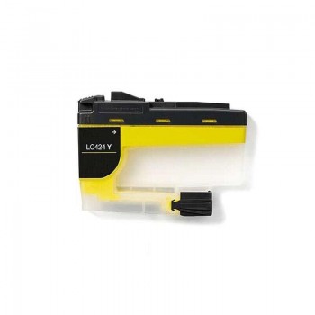 BROTHER CARTUCHO COMPATIBLE LC424 AMARILLO