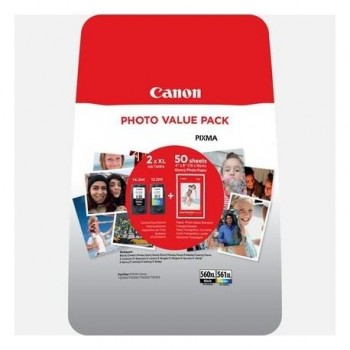 CANON CARTUCHO ORIGINAL PACK 560XL 14,3ML 561XL 12,2ML