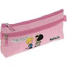 PORTA LAPIZ ESCOLAR SIMPLE MAFALDA  BELL
