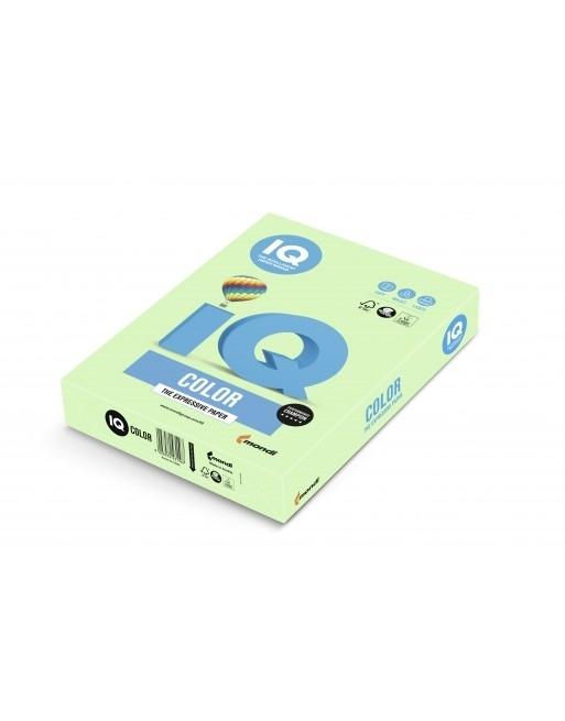 PAPEL DINA4 120GR PAQ250 VERDE MEDIO IQ