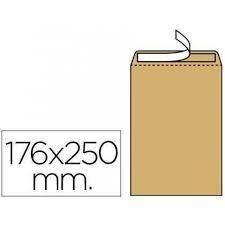 SOBRE BOLSA KRAFT 176X250