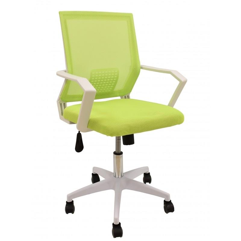 SILLON SD CLENT VERDE  Y BRAZOS BLANCOS