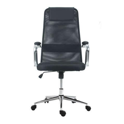 SILLON MUVIP OF2000 CON BRAZOS Y MALLA NEGRO