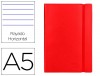 CUADERNO DINA5 ENCOLADO CON GOMILLA LP 1LINEA