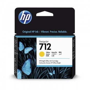 HP CARTUCHO ORIGINAL Nº712 ANMARILLO