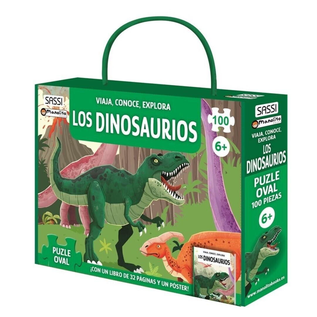 MANOLITO BOOKS VIAJA EXPLORA MINI DINOSAURIOS