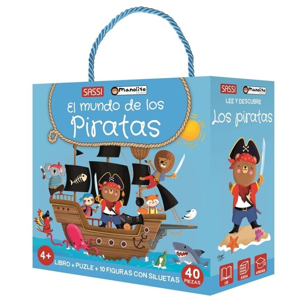 MANOLITO BOOKS Q BOX EL MUNDO DE LOS PIRATAS
