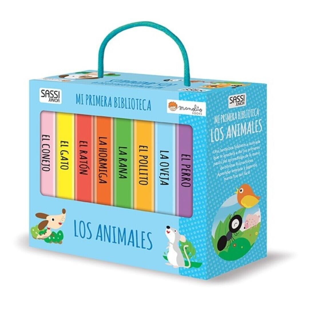 MANOLITO BOOKS MIS PRIMERA BIBLIOTECA LOS ANIMALES